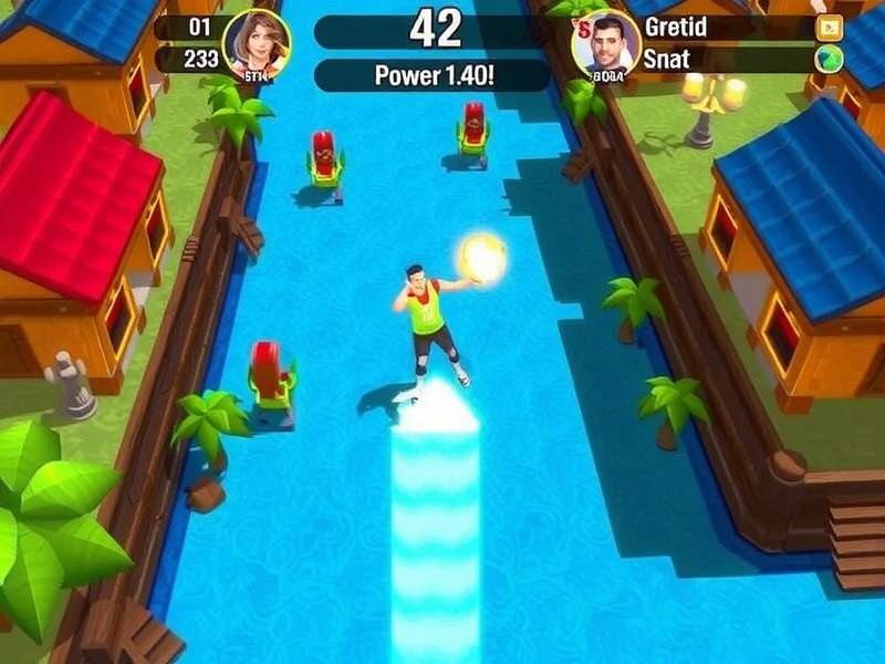 Flood Rampage Gameplay Screenshot